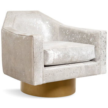 Marseille Occasional Chair in Cowhide