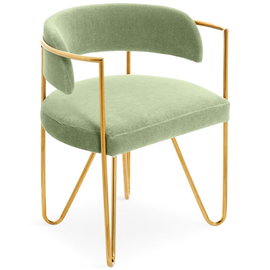 Sicily Dining Chair in Mohair